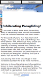 Mobile Screenshot of paragliding-tales-and-reviews.com